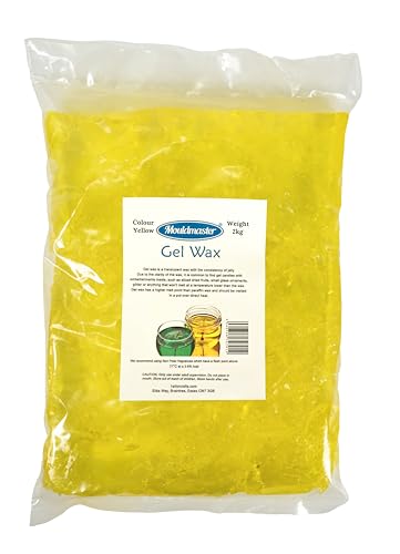 Gel Wax for Candle Making Yellow 2kg