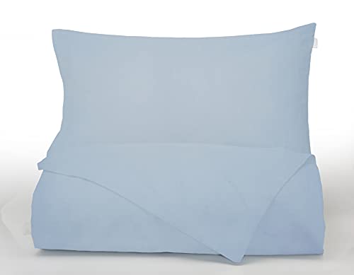 Bianca Plain Dyed Denim Duvet Cover Set 200 x 220 + 60 x 70 (2)