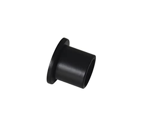 GARDINIA Chicago Series Wall Bracket for Curtain Rods with Diameter 20 mm, Includes Mounting Material, Wall Mounting, Metal, Matt Black