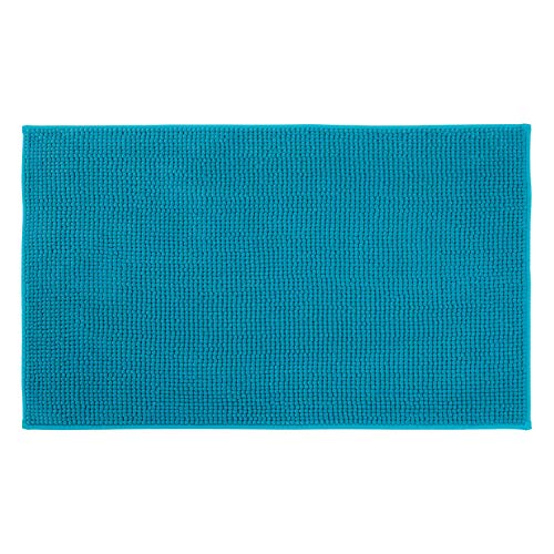 G??zze - Anti-Slip Bath Mat, Super Soft, 100% Microfibre, 60 x 100 cm - Lagoon