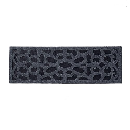 Nicoman Narrow Doormat Victorian Style Step Door Mat Barrier Eco-Friendly Absorbent Heavy Duty Dirt Scraper Watertight For Indoor Outdoor Garden Shed Garage Entrance – (4 Pack, 75 x 25cm)
