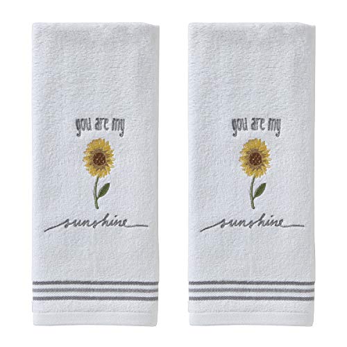 SKL Home by Saturday Knight Ltd. Sunshine Hand Towel Set, White