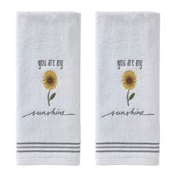 SKL Home by Saturday Knight Ltd. Sunshine Hand Towel Set, White