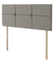 Silentnight Castello Headboard, Wood, Sandstone, Small Double