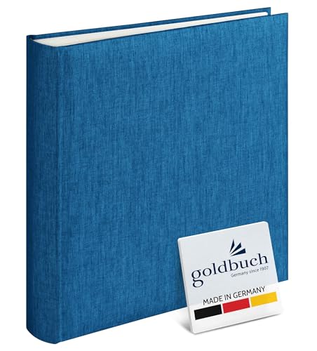 Goldbuch photo album, summertime, 25x25 cm, 60 pages with glassine, light blue, 30x31 cm