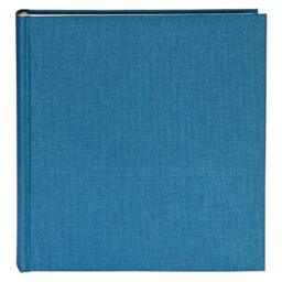 Goldbuch photo album, summertime, 25x25 cm, 60 pages with glassine, light blue, 30x31 cm