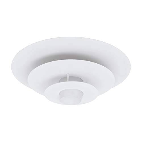 EGLO 97329 Ceiling Light from the Polluutri Series Made of Steel in White.