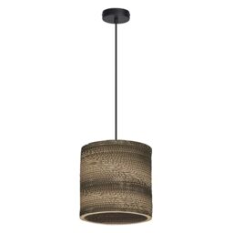 OSRAM Brown Decor Cardboard Cylinder Pendant luminaire