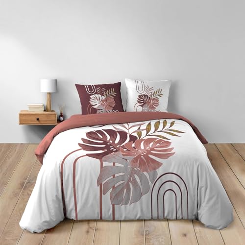 Douceur d'Intérieur, Astria 3-Piece Bedding Set (240 x 220 cm) 100% Cotton