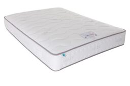 Vogue Beds Size Mattress, Natural Wool Fillings, White, 5FT King