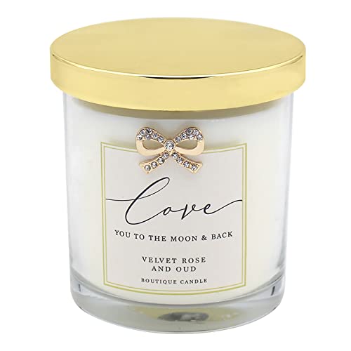 Lesser & Pavey Love You Scented Candle - Gift for All Occasions - Madelaine by Hearts Design - Perfect for Creating a Relaxing Ambiance in Any Home