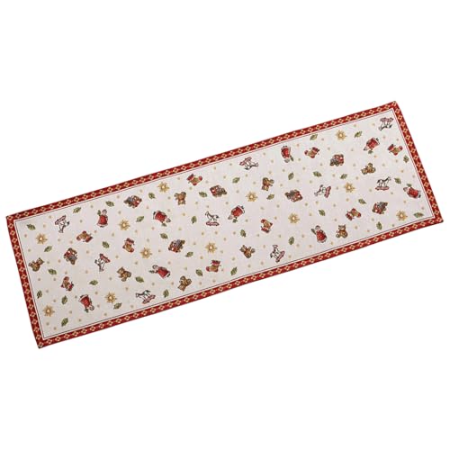 Villeroy & Boch Toy's Delight Gobelin Runner L, Red/Multicoloured, 32 x 96 cm, Porcelain, One Size