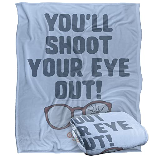 A CHRISTMAS STORY Blanket, 152 x 127 cm You'll Shoot Your Eye Out Silky Touch Super Soft Throw Blanket