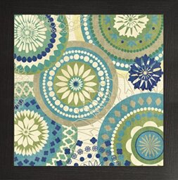 Frame Company Watson Range Floral Mix I by Veronique Charron, Photo Frame - 12 x 12 Inches, Black