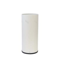 kela umbrella stand white, stainless steel umbrella holder with water collection tray, height 50 cm, SWING