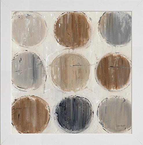 Frame Company Watson Range Abstract Balance VIII by Lisa Audit, Photo Frame - 8 x 8 Inches, White