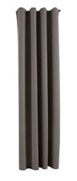 Gardinenbox NewYork Opaque Curtain Taupe H x W 225 x 140 cm Pack of 1 Thermal Blackout Curtain Blackout Eyelet Sound-Absorbing Oeko-Tex UV Protection Tieback 201920600