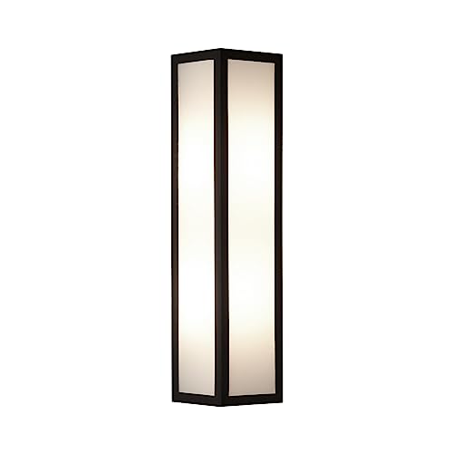 Astro Salerno Outdoor Wall Light - IP44 Rated - (Textured Black), E14/SES Lamp, Designed in Britain - 1178009-3 Years Guarantee