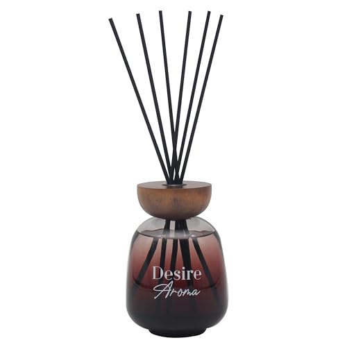 Lesser & Pavey Desire Aroma Pomegranate Noir Diff 600ml For Home Fragrance - Air Freshener Aromatherapy Diffuser For Stress Relief - Diffusers For Home Gift For Women & Men