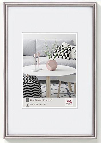walther design Picture Frame Steel 40 x 60 cm Galeria Plastic Frame KD460H