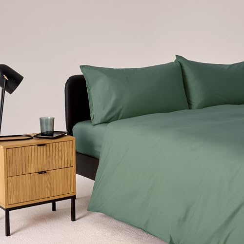 Bassetti Sage Duvet Cover Set, 100% Cotton, 200 x 200 cm