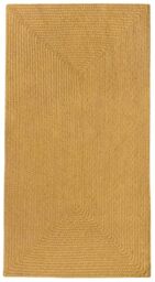 HAMID Nansa Indoor/Outdoor Pet Recycled Rug – Washable and Waterproof – Ecological and Sustainable – Ideal for Terrace, Garden or Living Room (150 x 80 cm, Ochre)
