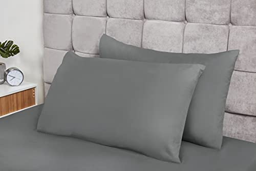 Emma Barclay Lyla Pillowcase Pair in Grey