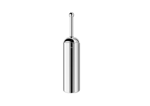 Rock Toilet Brush, Chrome, Standard