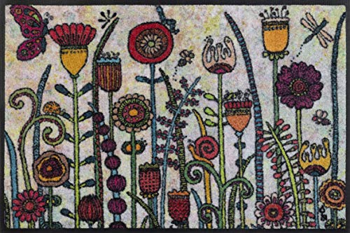 Wash+Dry Sonnentag Door Mat, Polyamide, Multi-Colour, 50 x 75 cm