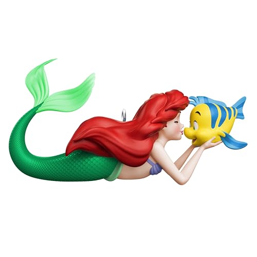 Hallmark Keepsake Christmas Ornament 2025, Disney The Little Mermaid A Fin-Tastic Friendship, Gifts for Disney Fans