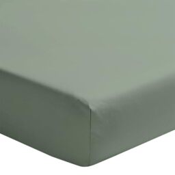 Premiere Sage Fitted Sheet, 90 x 200 cm, Essix