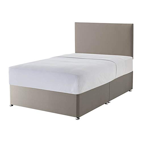 Silentnight Non Storage Divan - Slate Grey - Single