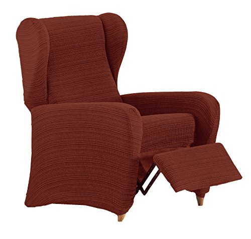 Eysa Aquiles Elastic Relax Sofa Cover Colour 09, Polyester-Cotton, Orange, 37 x 29 x 5 cm