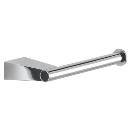 Gedy Tonale Toilet Roll Holder Wall Without Lid Stainless Steel Chrome - 16.2x7.3x2.3 cm - Stainless steel - Quick change of the roll - Ultra-flat geometric design - Chrome