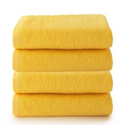 Top Towel Plus Set of 4 Bath Towels and Washbasin 100% Cotton - Soft, Absorbent and Durable Towels 50 x 100 cm - Ideal Set for Modern Bathroom