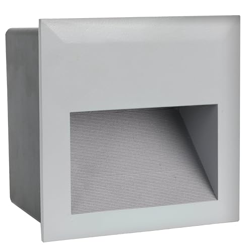EGLO 95235 LED Silver Outdoor Wall Light ZIMBA-LED