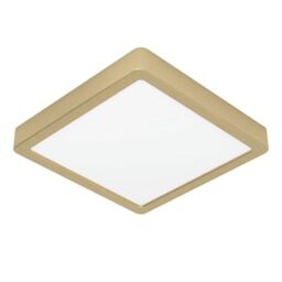Eglo LED Ceiling Light Fixture Fueva 5, 21 cm, Square Flush Mount lamp