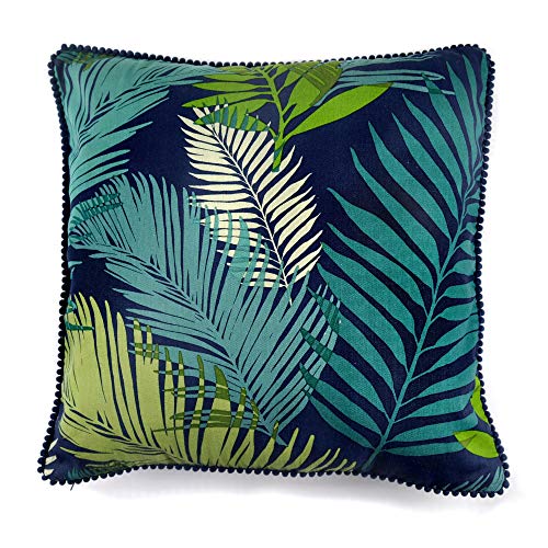 "Fusion - Tropical - 100% Cotton Filled Cushion - 43x43cm (17x17"") in Multicolour"