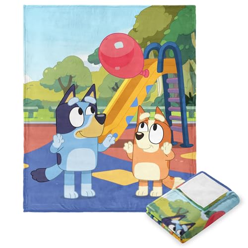 "Northwest Bluey Silk Touch Throw Blanket, 50"" x 60"", Balloon Girls"