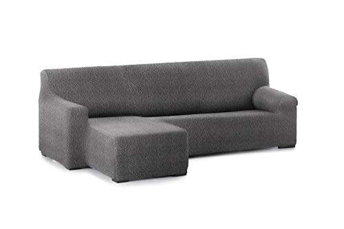 Eysa 3D chaise longue super bielastic sofa cover, short arm, left front view, colour 16