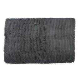 Dirt Devil Indoor Doormat 50 x 80 cm - Dirt Trapper Mat Indoor with Non-Slip Underside - Doormat for Pets - Grey