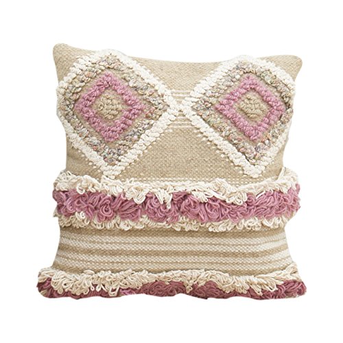 Belssia Bohi Denali Cushion, COTTON, multicoloured, 45 x 45 x 17 cm