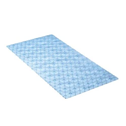 TATAY Diamond Non-Slip Shower Bath Mat 72 x 36 Taupe