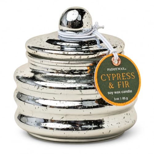 Paddywax Beam Scented Candle - Cypress & Fir - 85g - Reusable Glass Jar