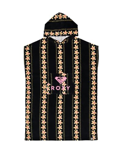 Roxy Stay Magical Printed - Poncho Towel - Women - Black