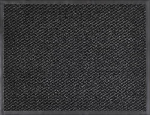Andiamo dirt-trapping mat doormat, Polypropylene, charcoal, 90 x 150 cm