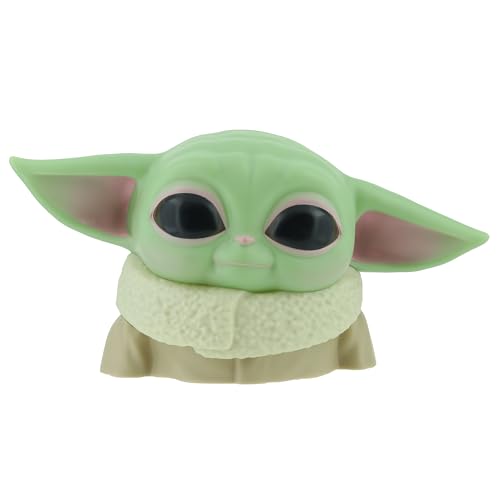 Paladone The Mandalorian Child Grogu Desktop Light - Officially Licensed Baby Yoda Office Lamp, Collectible Gift for Star Wars Fans, Battery Powered