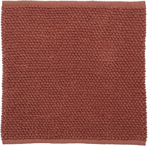 Sealskin Delhi Bath mat 60x60 cm Cotton Dark pink