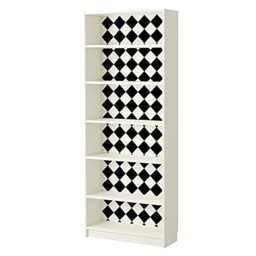 WALPLUS Diamonds Pattern Wall Stickers, Vinyl, Multi-Colour, 7.6 x 63.5 x 3 cm