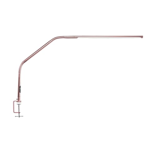 Daylight Slimline 4™ LED Table Lamp in Rose Gold - 6,000K, 3,200 Lux, 4 Brightness Levels, USB-C Charging Port, Anti-Glare Diffuser, Flexible Design, Art & Craft, Sewing, Nail Salon